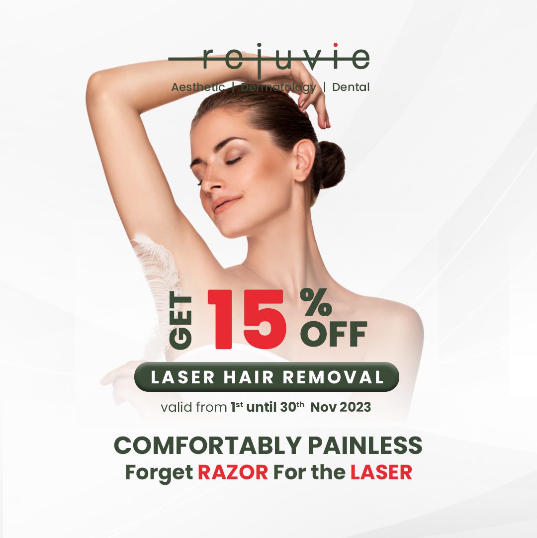 November 2023 Promotion: 15% OFF Laser Hair Removal - Rejuvie Aesthetic ...