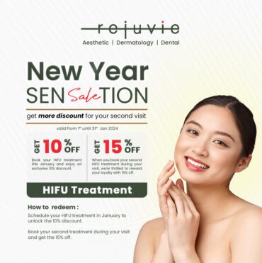 Get 10% Off Hifu Treatment and Get 15% for Second Hifu Treatment treatment during January 2024