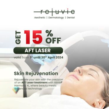 get 15% AFT Laser Treatment during April 2024 at Rejuvie Bali